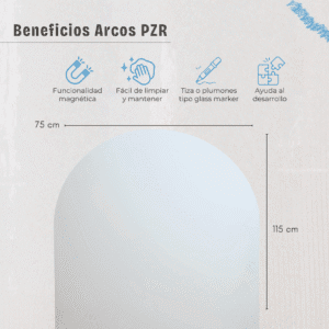 Arco magnético 🧲 Blanco 115 x 75 cm - Image 5
