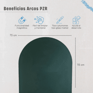 Arco Magnético - Verde 115 x 75 cm - Image 5