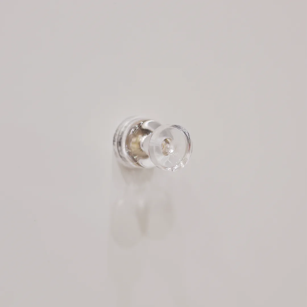 Imán push pin grande transparente