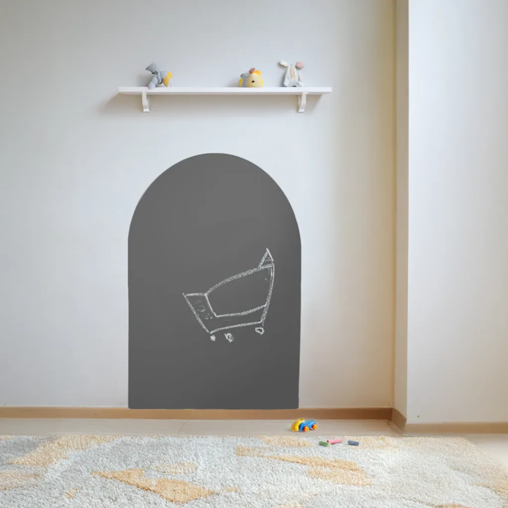 Pizarra arco para niños - Gris