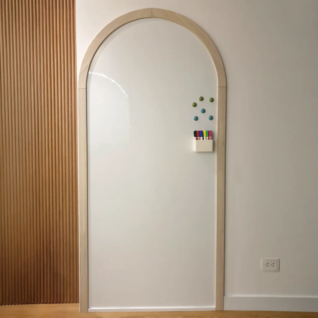 Pizarra arco para niños medida personalizada