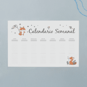 Planner PZR - Animalito