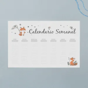 Planner PZR - Animalito